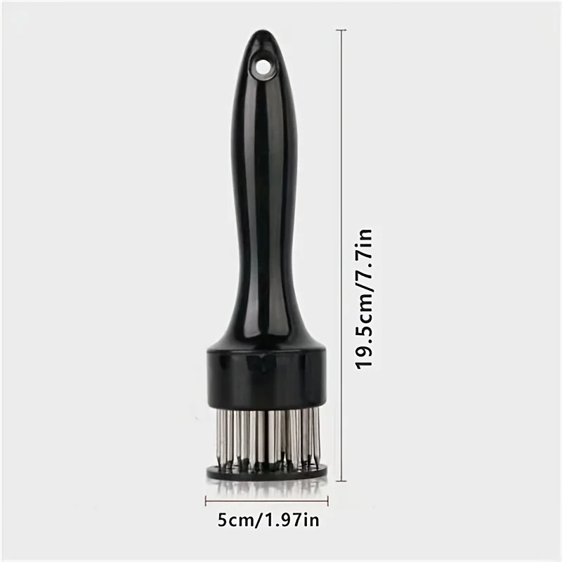 1PC Stainless Steel Steak Meat Tenderizer Hammer Loose Meat Needle Household Punching Daily Tendon Breaker Meat Inserting Needle