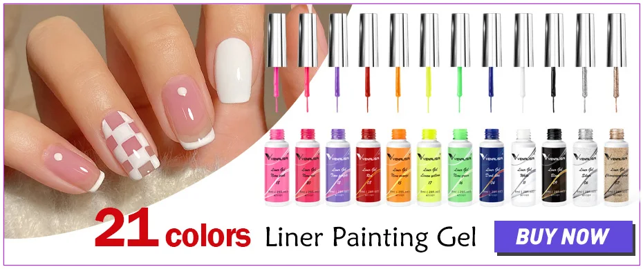VENALISA Semi Transparent French Pink Color Rubber Base Coat Nail Gel Polish Jelly Nail Camouflage Soak off UV LED Nail Gel