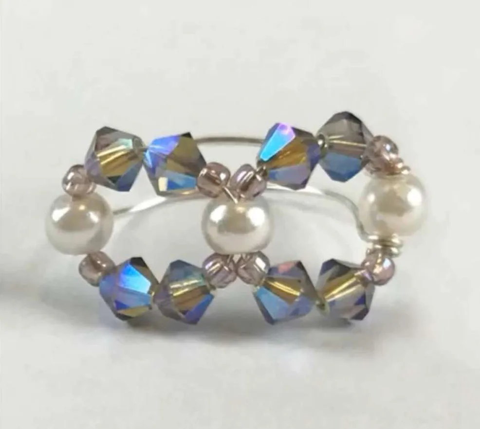 4mm Shiny Metal Color Bicone Beads 5238 Glass Beads Half Plated Color Beads Crystal Jewelry Beads for Jewelry Making 120pcs/Lot