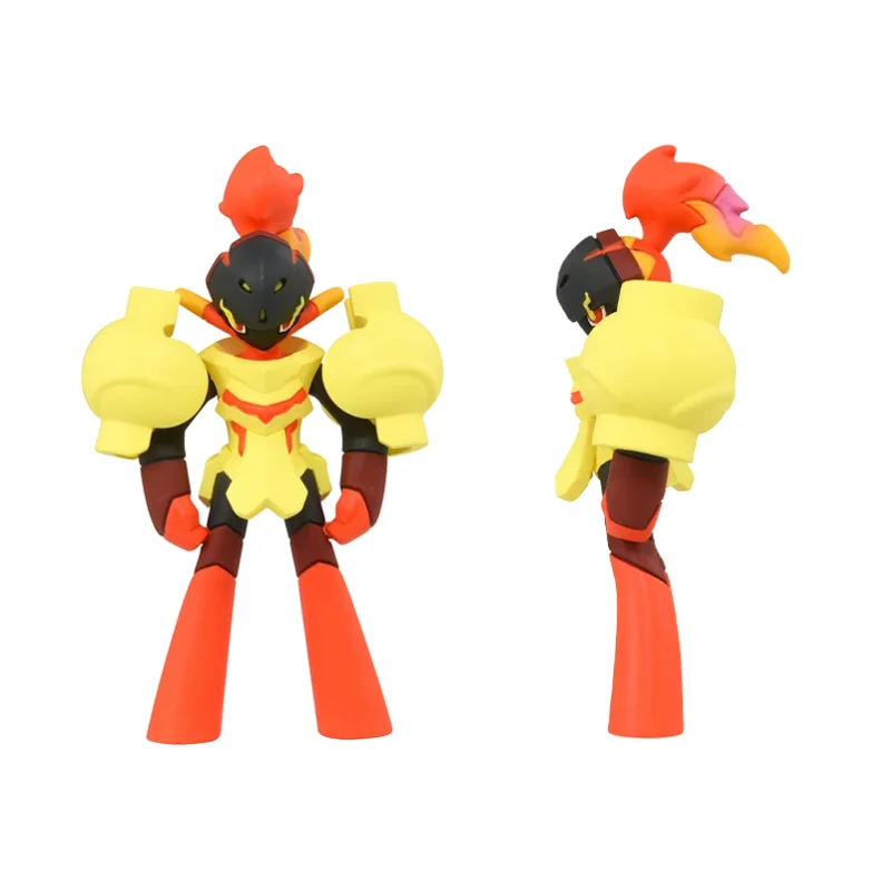Newest TOMY Pokemon Figures Skeledirge Meowscarada Quaquaval Charcadet Pokémon Scarlet Violet Paldea Region Collection Gift