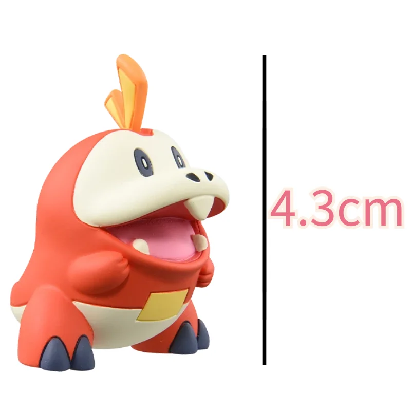 Newest TOMY Pokemon Figures Skeledirge Meowscarada Quaquaval Charcadet Pokémon Scarlet Violet Paldea Region Collection Gift