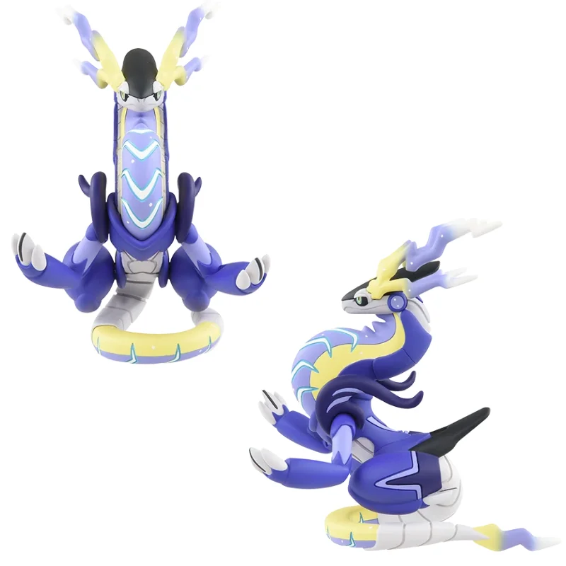 Newest TOMY Pokemon Figures Skeledirge Meowscarada Quaquaval Charcadet Pokémon Scarlet Violet Paldea Region Collection Gift