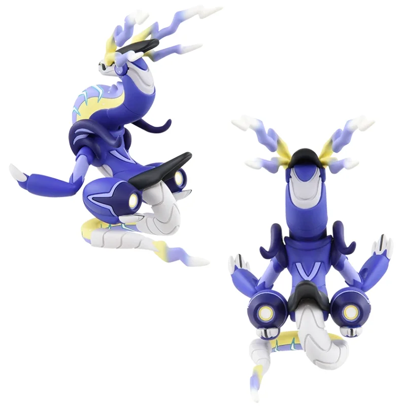 Newest TOMY Pokemon Figures Skeledirge Meowscarada Quaquaval Charcadet Pokémon Scarlet Violet Paldea Region Collection Gift