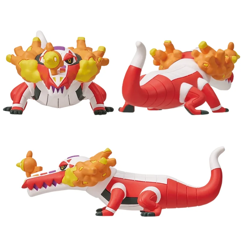 Newest TOMY Pokemon Figures Skeledirge Meowscarada Quaquaval Charcadet Pokémon Scarlet Violet Paldea Region Collection Gift