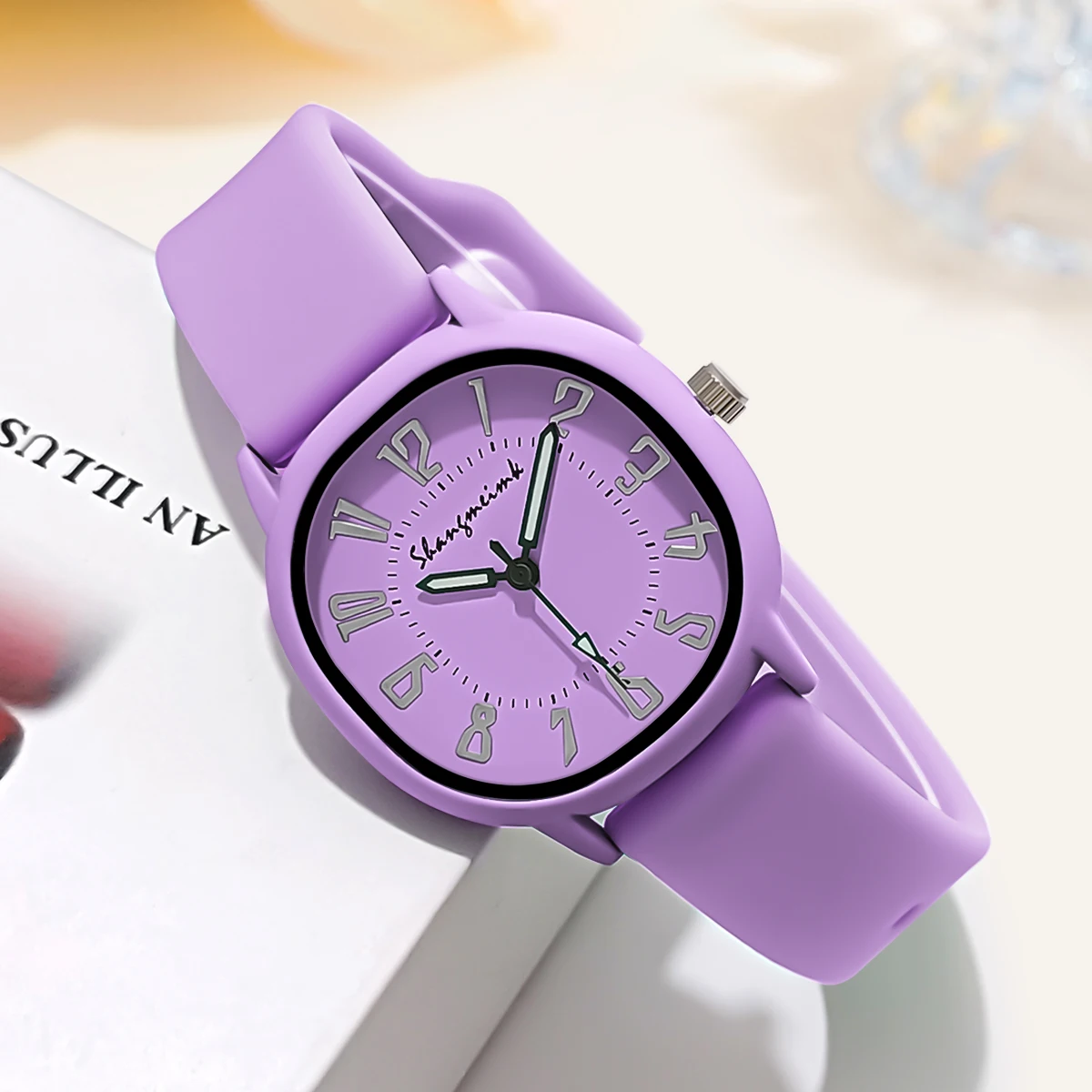 Fashion Women's Watch Silicone Strap Wristwatch Quartz Watches For Women Clock Ladies Watch Gift Reloj Mujer relojes de mujer