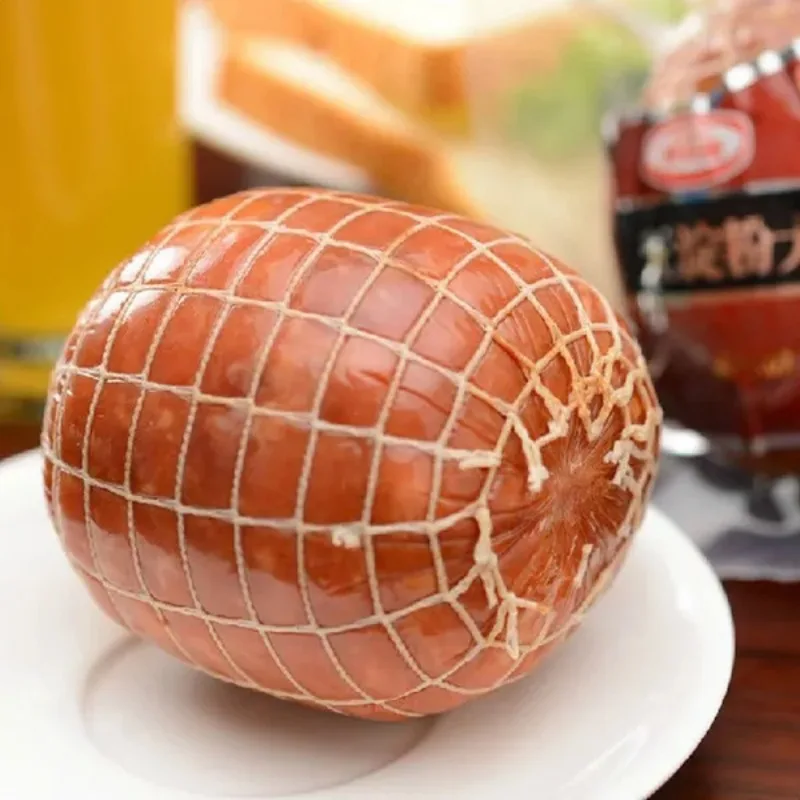 Cotton Meat Net Hot Dog Ham Sausage Butcher's Roast Cooking String Net