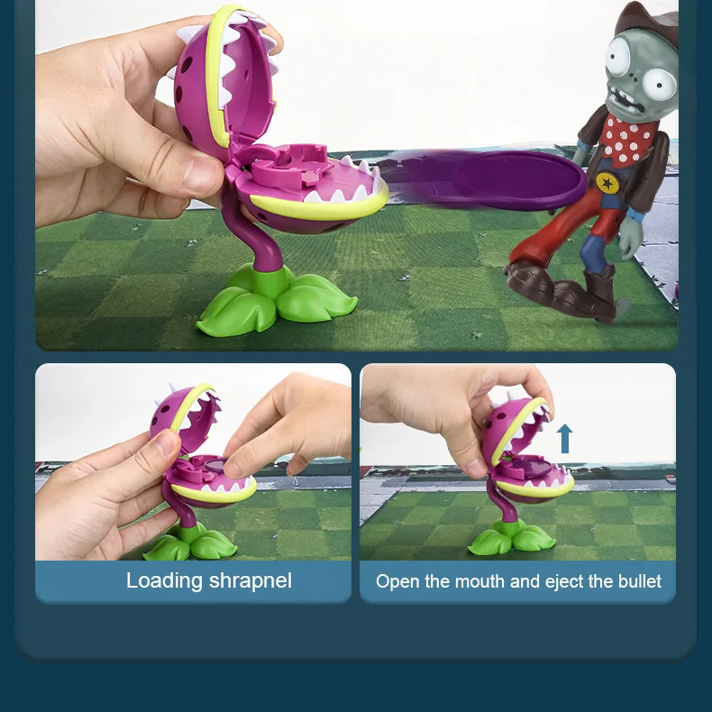 New Role PLANTS VS ZOMBIES 2 PVZ Toys Full Set Gift For Boys Box-packed Children's Dolls Action Figure Model Present Map