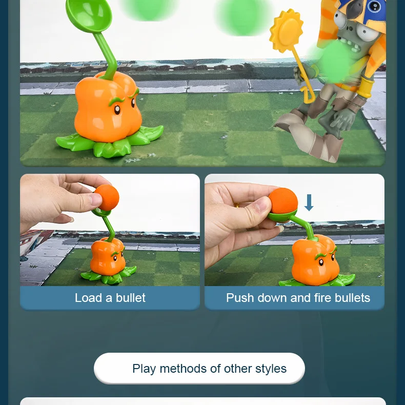 New Role PLANTS VS ZOMBIES 2 PVZ Toys Full Set Gift For Boys Box-packed Children's Dolls Action Figure Model Present Map