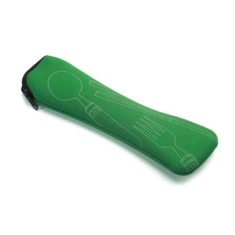 1PC Portable Cutlery Bag Cutlery Bag Cutlery Bag Travel Packaging Storage Box Cutlery Picnic Fork Spoon Bag