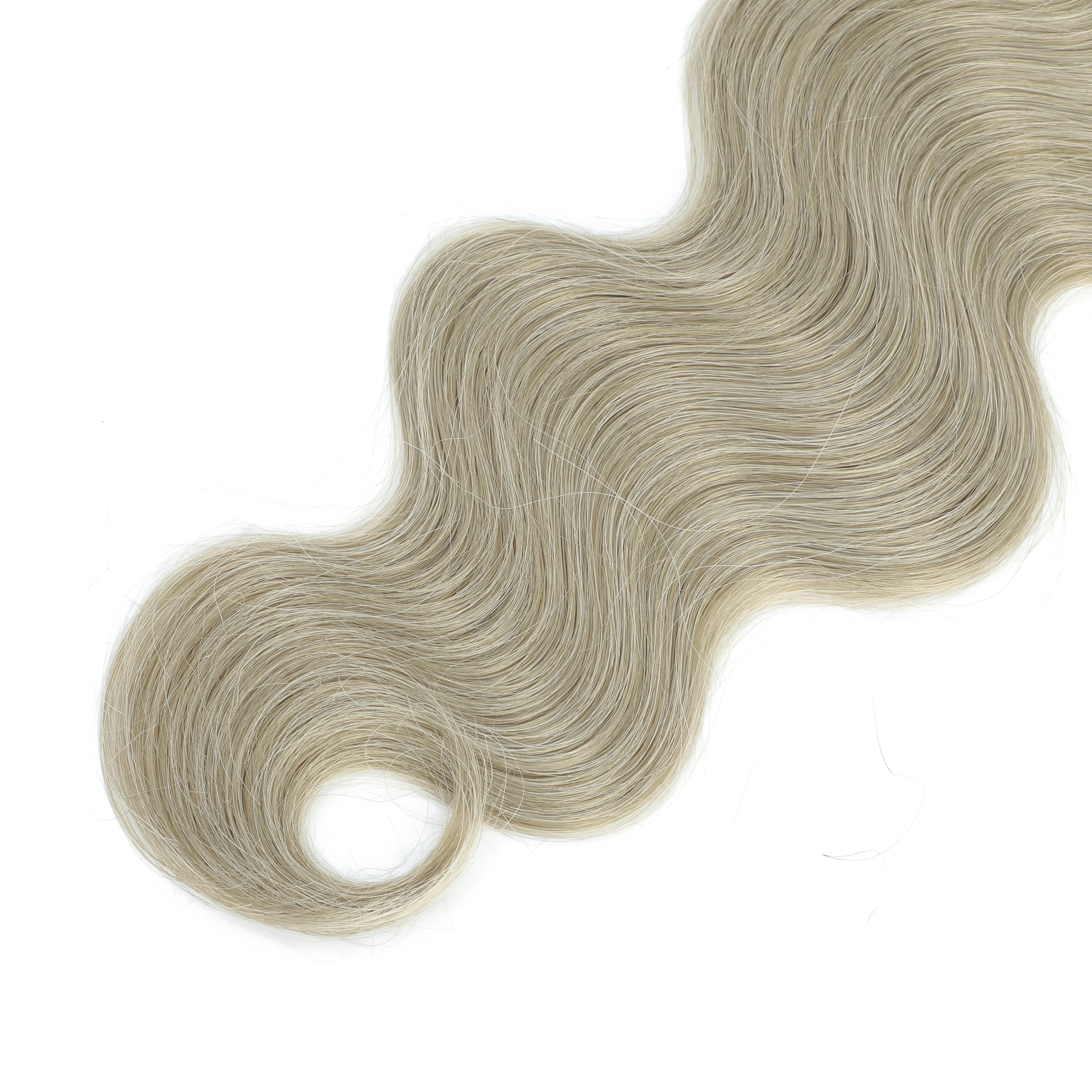 Colorful Body Wave Hair Bundles 613 Piano Blonde Natural Synthetic Hair Extensions Ombre Thick Ponytail Loose Deep Hair Weaving