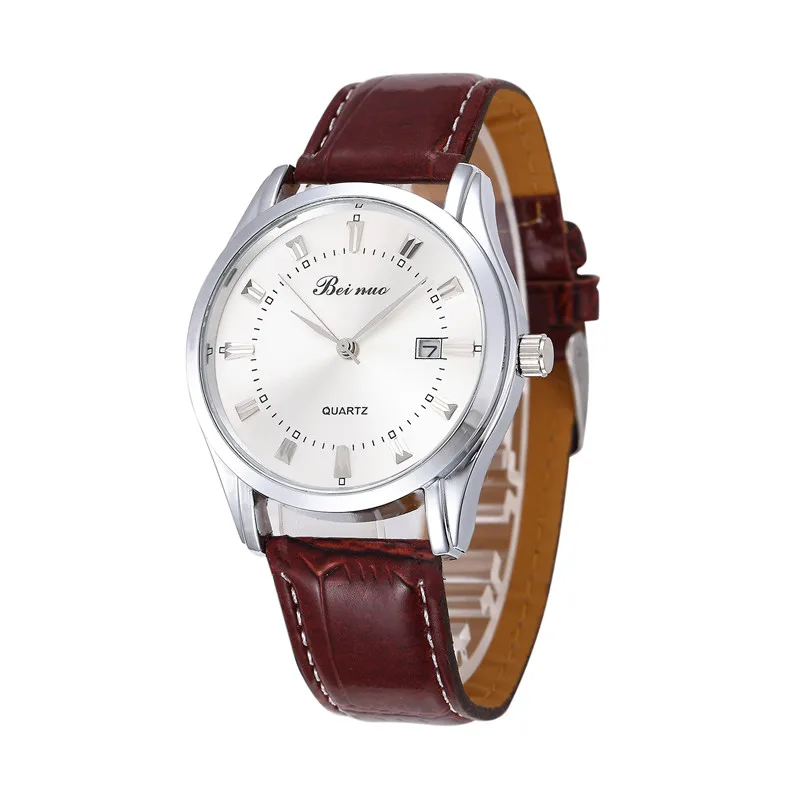 Top Brand Men's Watches Luxury Simple Quartz Wrist Watches for Men Leather Belt Fashion Business Male Clock Relogios Masculino