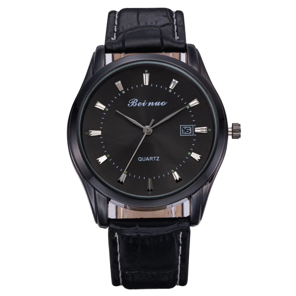 Top Brand Men's Watches Luxury Simple Quartz Wrist Watches for Men Leather Belt Fashion Business Male Clock Relogios Masculino