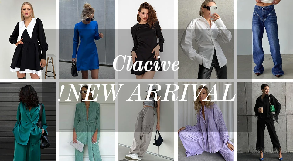 Clacive Fashion Print Women Dress 2022 Casual Chic Doll Collar Lantern Sleeve Mini Dresses Elegant Loose Patchwork Female Dress