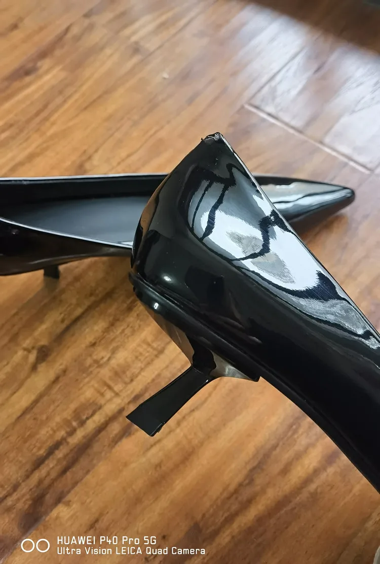 MKKHOU Fashion Pumps New High Quality Real Leather Simple Pointed Shallow Elegant High Heels Daily Commuter Women Shoes