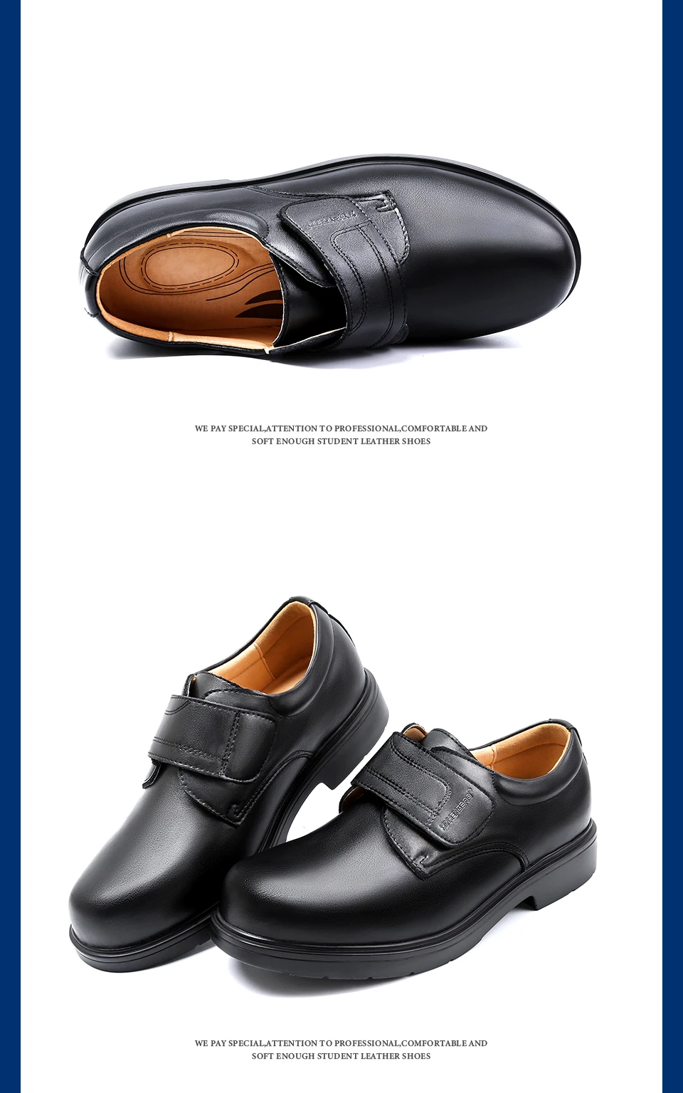 School Shoes Mens Shoe Suit Soft Bottom Dress Shoes Man Black Men Loafers Performance Male Comfortable Large Size Sale for Men