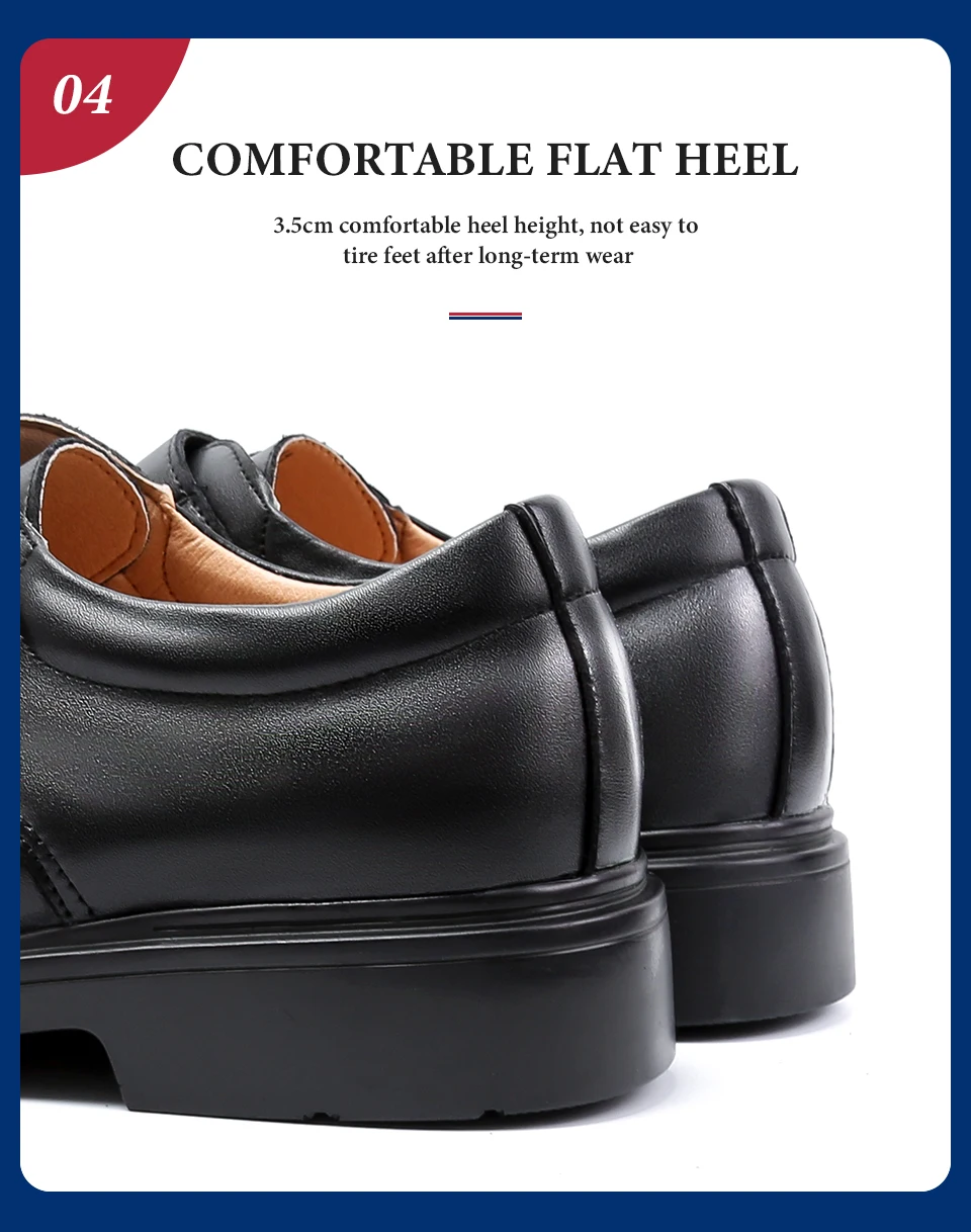 School Shoes Mens Shoe Suit Soft Bottom Dress Shoes Man Black Men Loafers Performance Male Comfortable Large Size Sale for Men