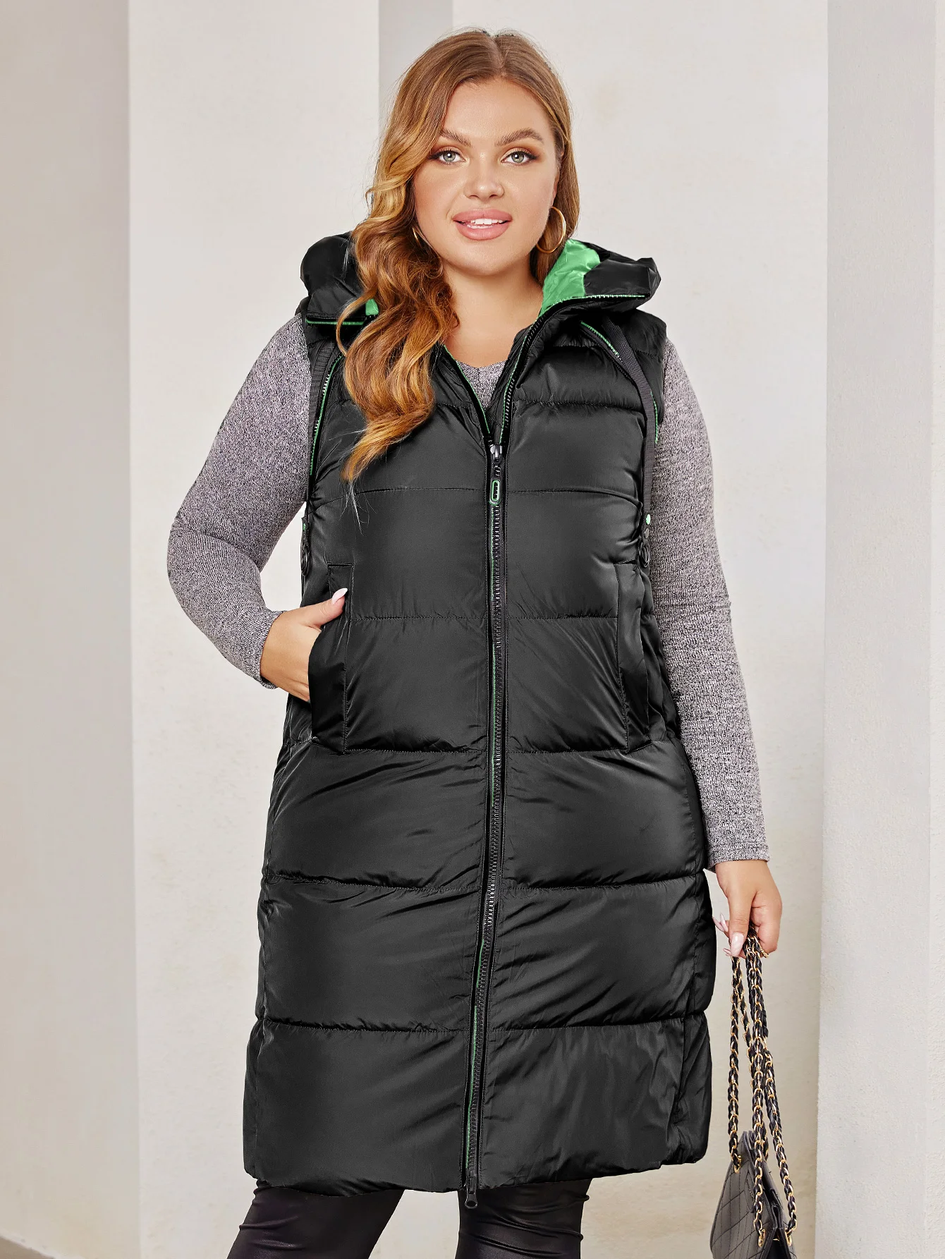 Astrid 2023 New Winter parka Women's coat women Jacket long warm Bright fabric fashion hooded large sizes female clothing 8675