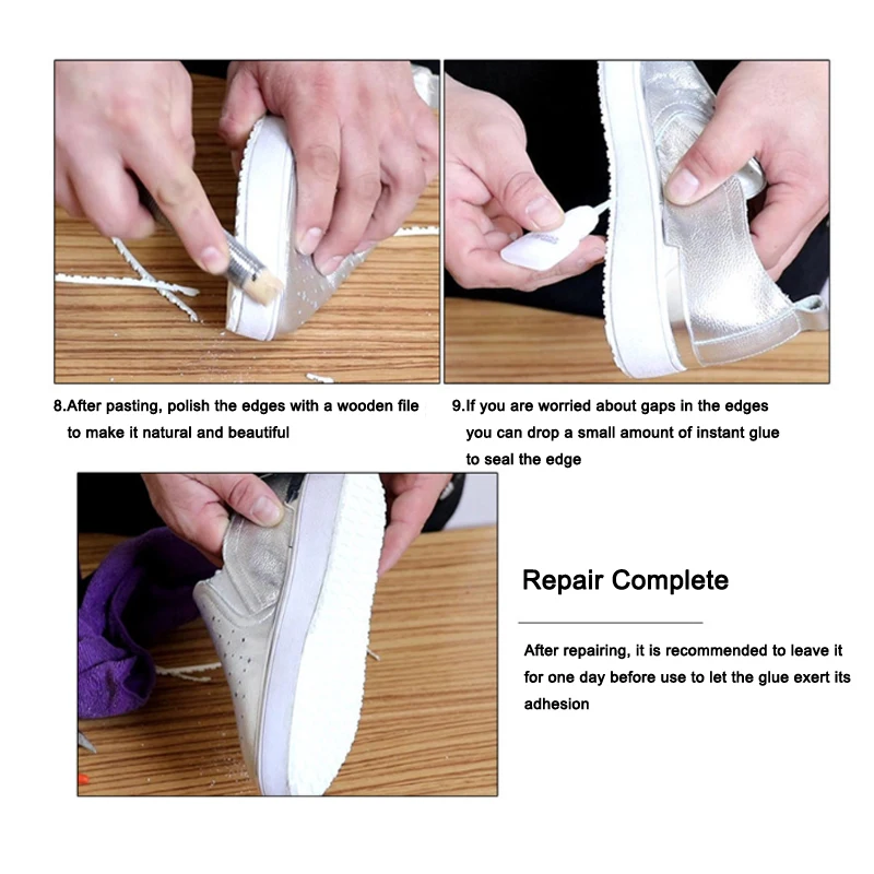 Rubber Soles for Shoes Repair Outsole Replacement Anti Slip Wear-resistant Sole Protector for Sneakers DIY Making Shoes Material