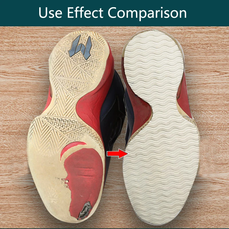 Rubber Soles for Shoes Repair Outsole Replacement Anti Slip Wear-resistant Sole Protector for Sneakers DIY Making Shoes Material
