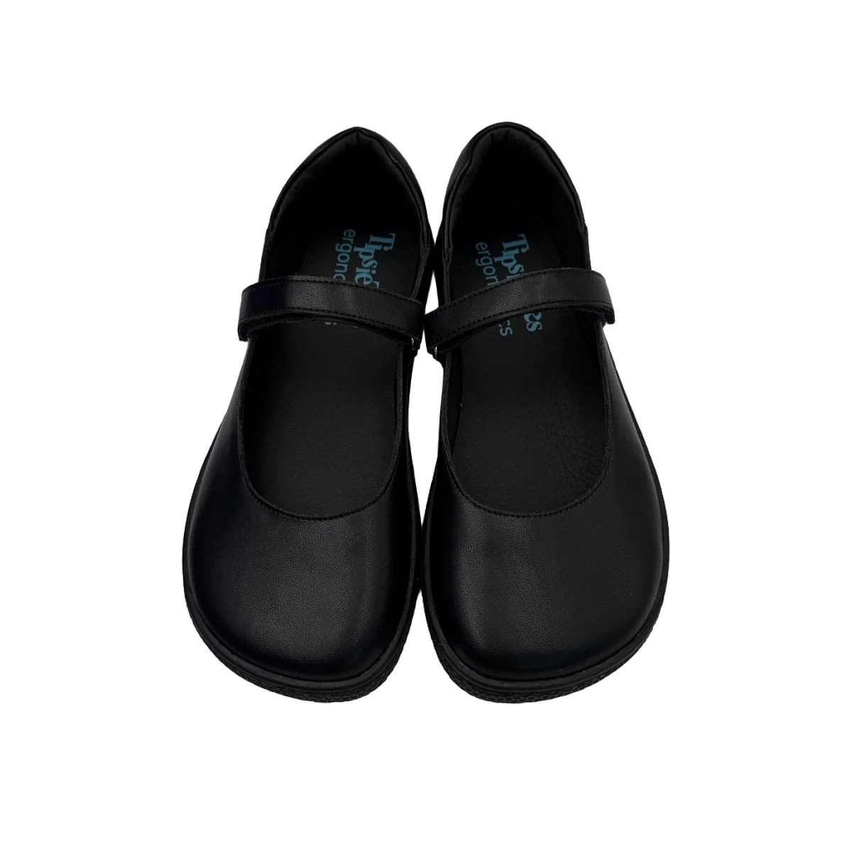 Tipsietoes 2025 Sprinng Autumn Barefoot Leather Ballerina For Women With Flat Soft Sole Zero Drop Wider Toes Box Light Weight