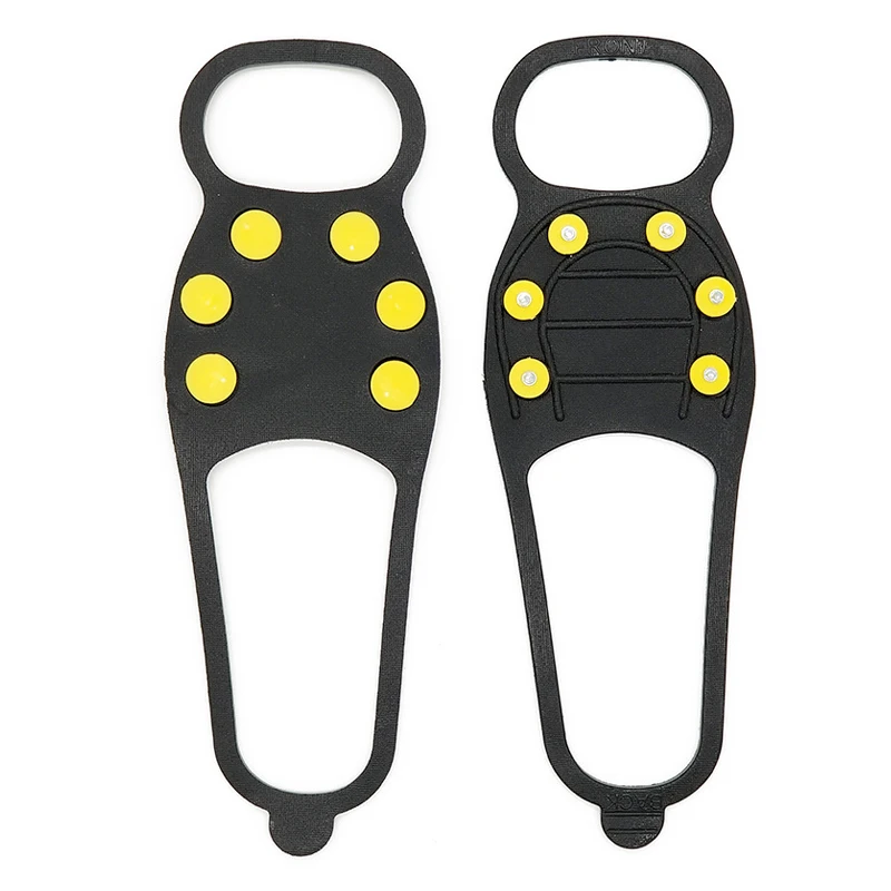 Anti-Slip anti fall Silicone Shoes Cover Snow Ground Grippers Spikes Grips Cleats Climbing Crampons Anti-Skid Ice Gripper Spike
