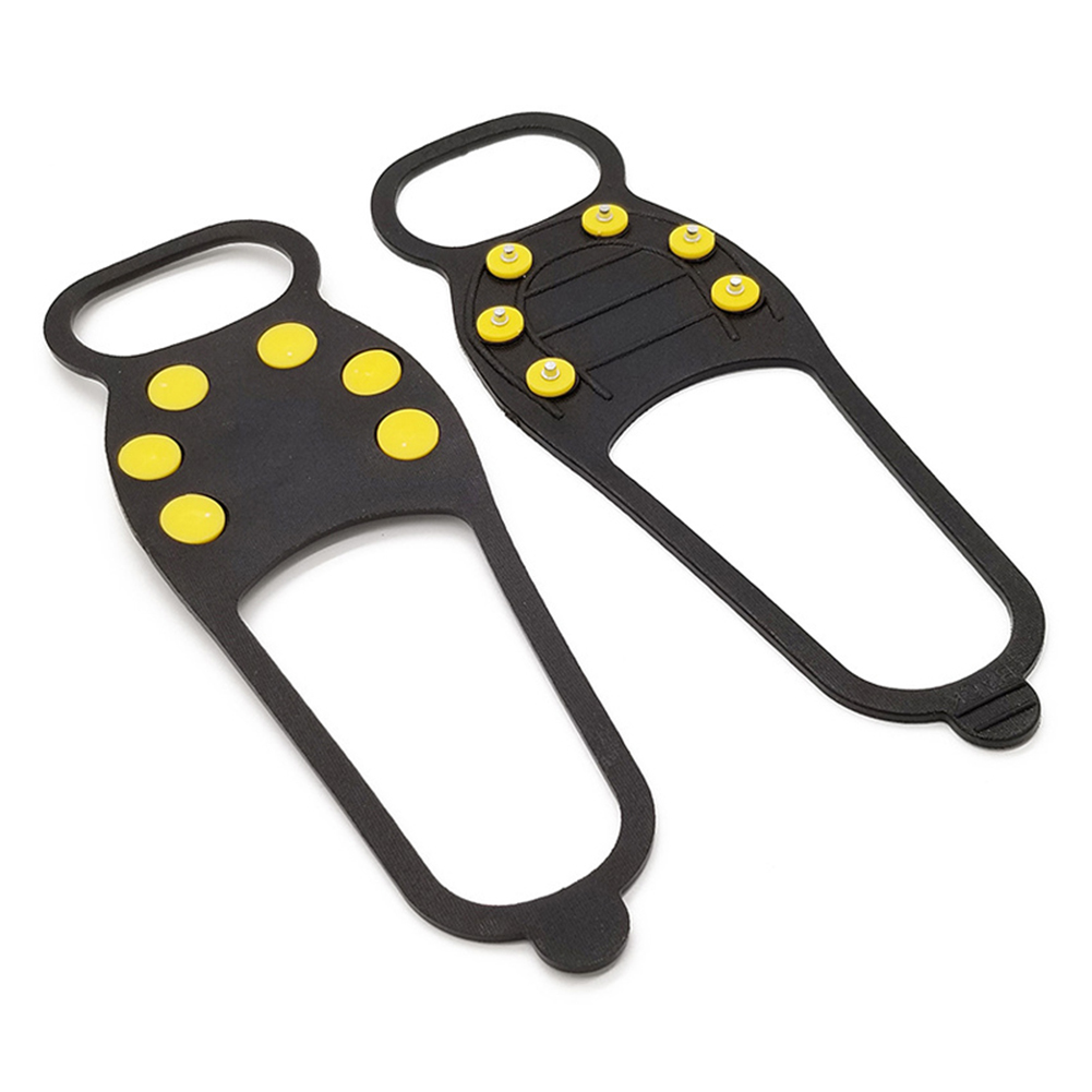 Anti-Slip anti fall Silicone Shoes Cover Snow Ground Grippers Spikes Grips Cleats Climbing Crampons Anti-Skid Ice Gripper Spike