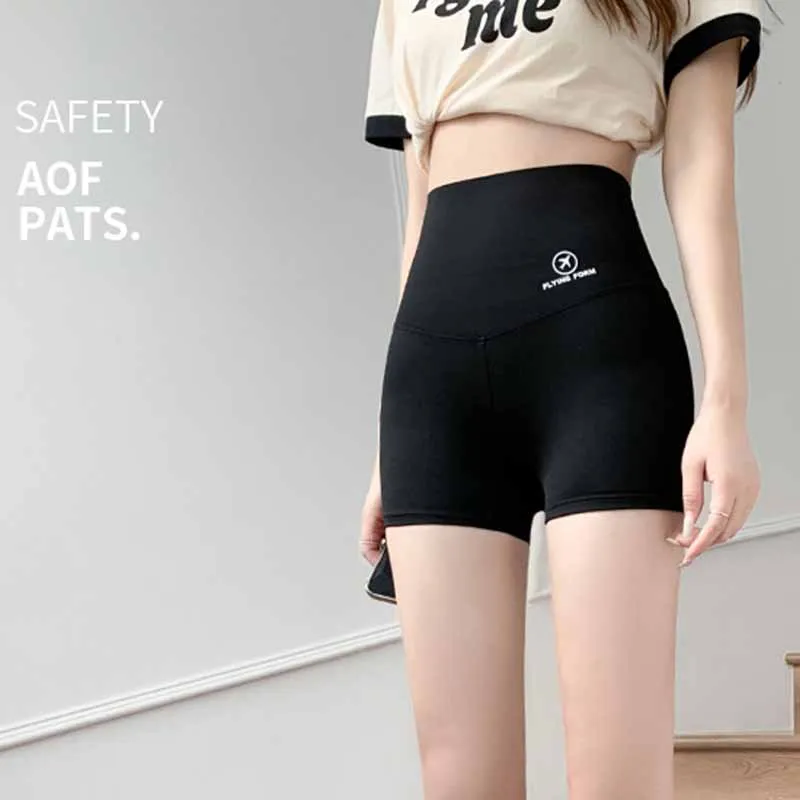 Women Shorts High Waist Fitness Sports Seamless Legging Female Body Shape Underwear Elastic Stretch Lift Up Flat Belly Boxers