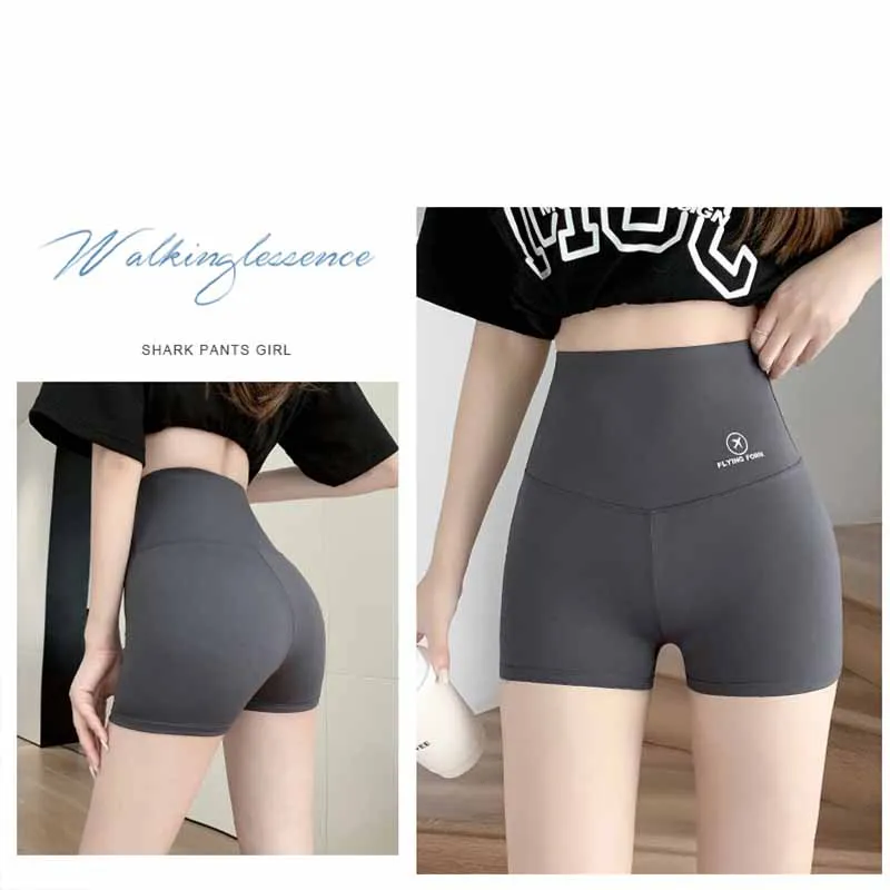 Women Shorts High Waist Fitness Sports Seamless Legging Female Body Shape Underwear Elastic Stretch Lift Up Flat Belly Boxers
