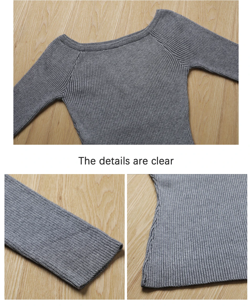 2026 Pullover Ladies Korean Fashion Women's Sweater Clothes Knitted Blouses Basic Outerwear Style Tops Female Clothing Cropped
