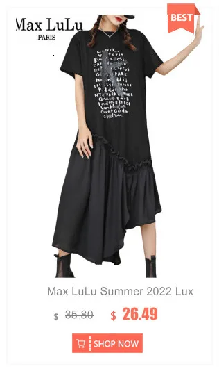 Amax LuluE Korean Summer Fashion Dresses Womens Patchwork Denim Cestidos Ladies Luxury Lace Blue Vintage Casual Elegant Clothes