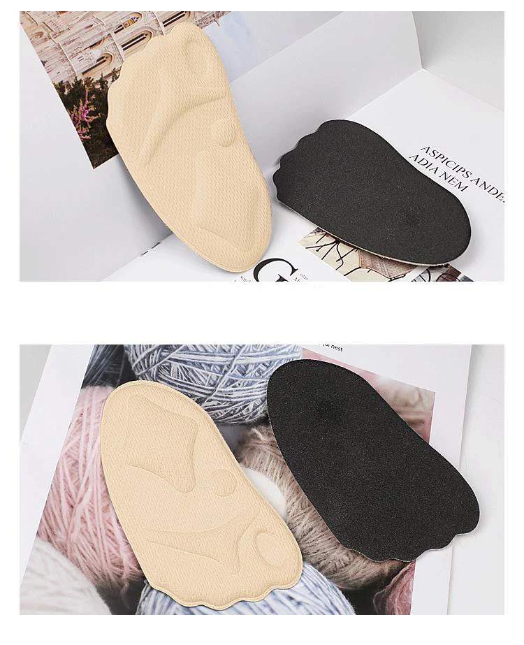 Women Forefoot Half Insoles for Shoes Shoe Size Reduce Insert Shoe Pads Comfort High Heels Toe Protector Cushion Foot Care Pad