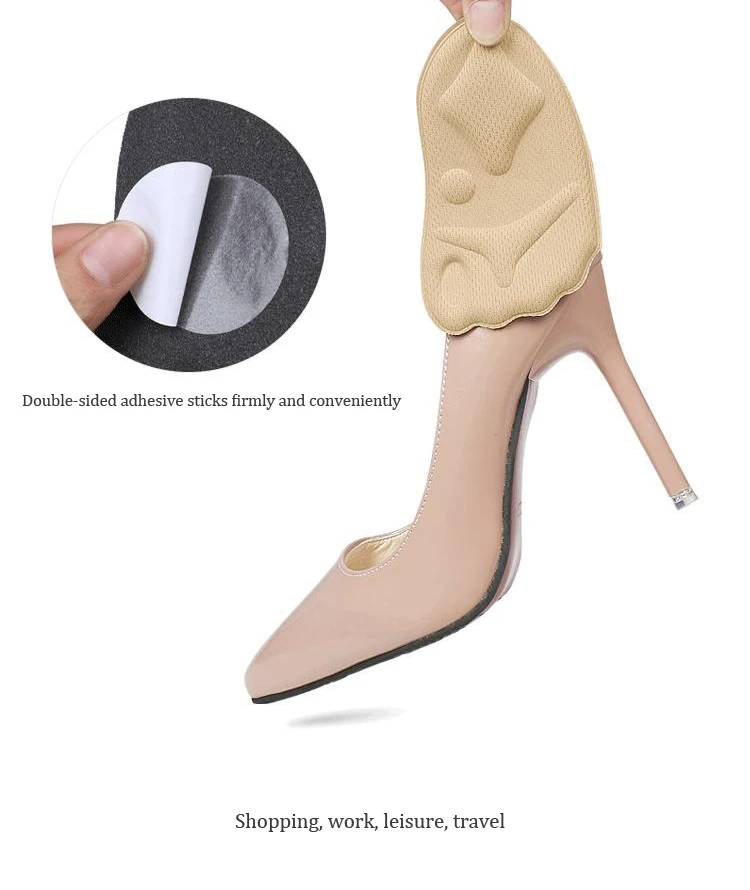 Women Forefoot Half Insoles for Shoes Shoe Size Reduce Insert Shoe Pads Comfort High Heels Toe Protector Cushion Foot Care Pad