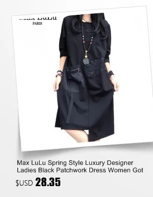 Amax luluE Fashion 2024 Spring Womens Vintage Button Design Dress Chinese Style Print Elegant Linen Vestidos Patchwork Dresses