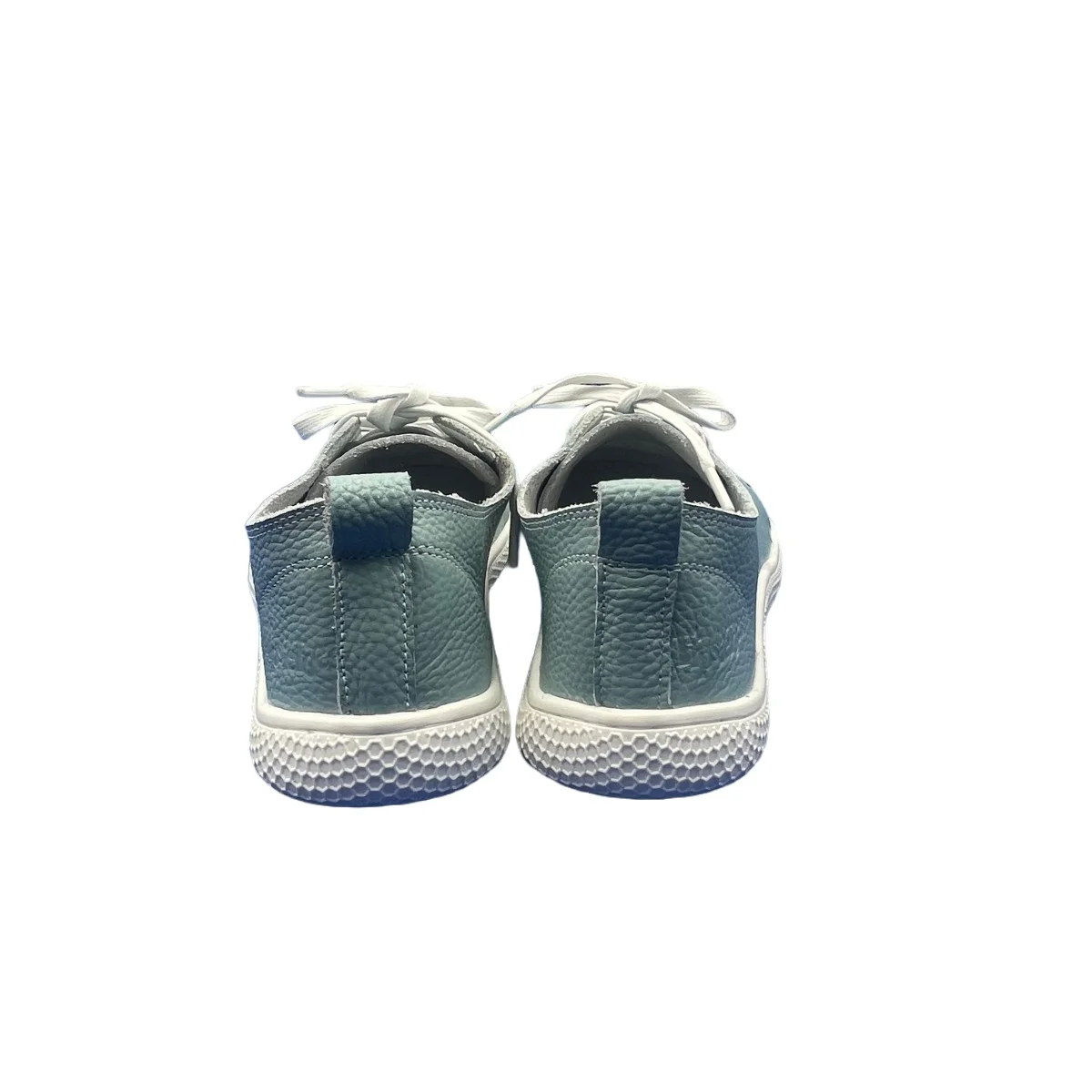 Tipsietoes 2025 Sprinng Barefoot Leather Sneaker For Women Flat Soft Thin Out Sole Zero Drop Wider Toe Box Flexible Light Weight