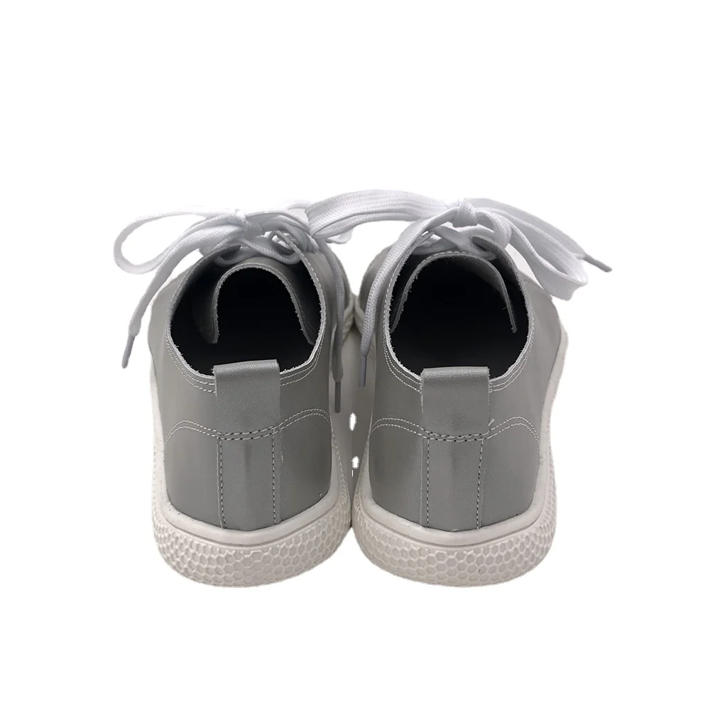 Tipsietoes 2025 Sprinng Barefoot Leather Sneaker For Women Flat Soft Thin Out Sole Zero Drop Wider Toe Box Flexible Light Weight