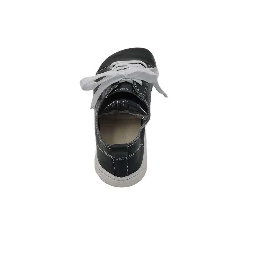 Tipsietoes 2025 Sprinng Barefoot Leather Sneaker For Women Flat Soft Thin Out Sole Zero Drop Wider Toe Box Flexible Light Weight
