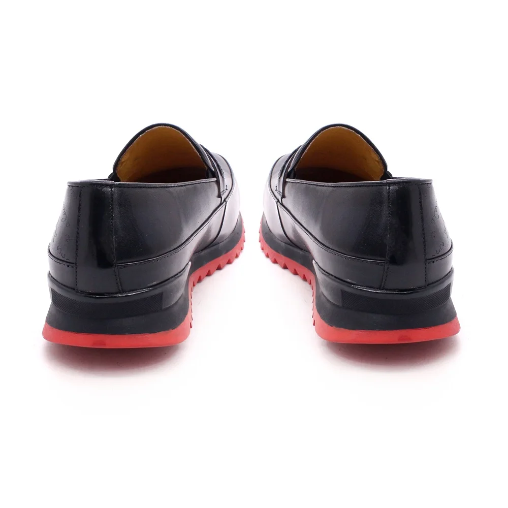 High-grade Leather Casual Men's Shoes Handmade Trendy Set of Feet Comfortable Sports Office Men's Banquet Leather Shoes