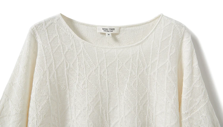 European station summer ice silk pleated short sleeve T-shirt women's round collar loose versatile solid color knit top
