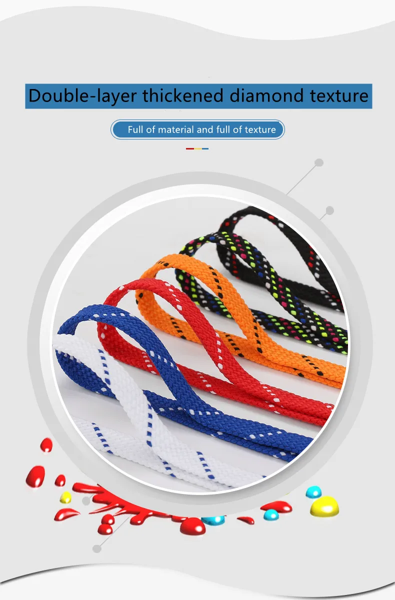 New Shoelaces for Sneakers Flat Shoelace Original Twill Two-Tone Pattern Premium Colorful Shoe Laces Athletic Unisex Shoestring