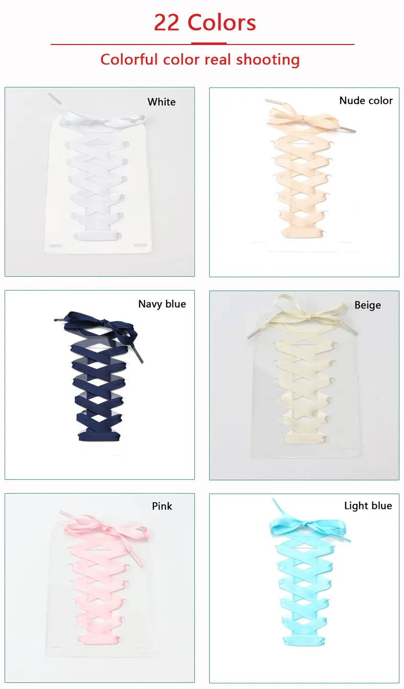 Silk Ribbon Shoe Laces Satin Flat Shoelaces Women Sneakers Shoelace Boots Laces for Shoes Decoration Casual Shoestring 1Pair