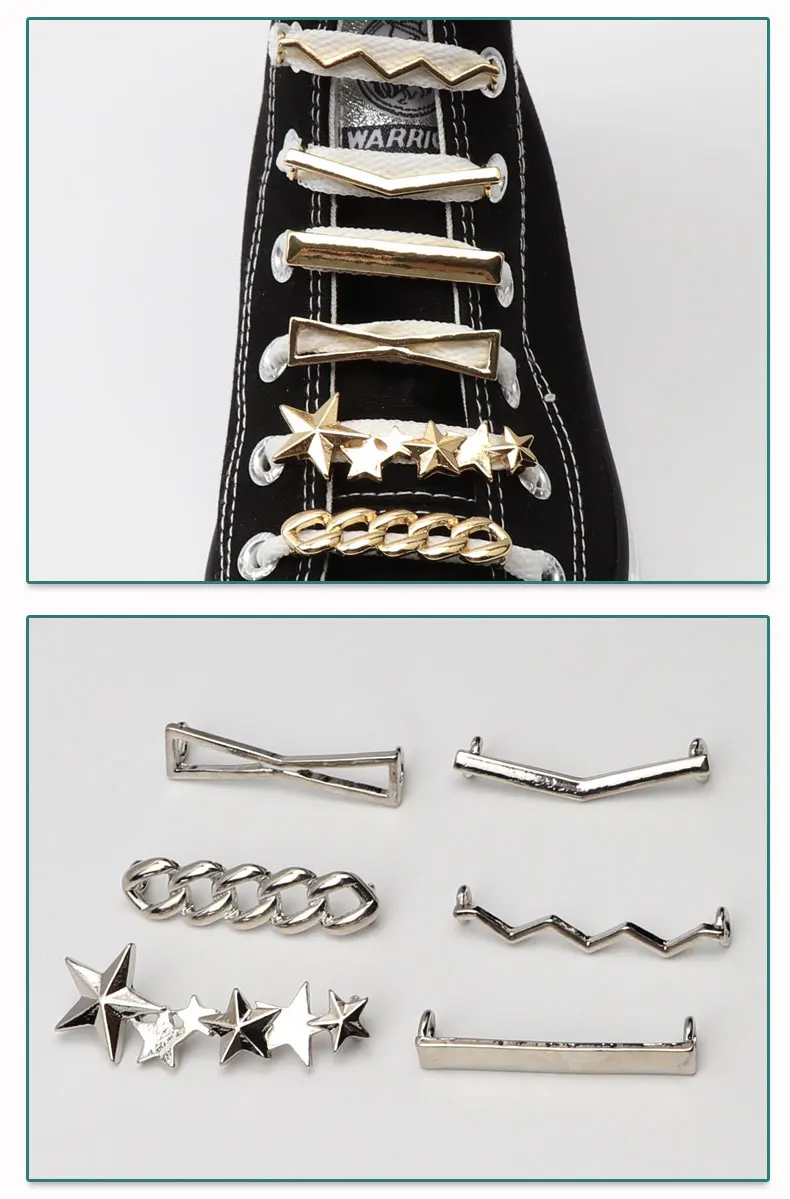 Shoelaces Clips Decoration Shoelace Buckle Shoes Charm Sneakers Pearl Shiny Rhinestones Women Girl Shoe Laces Decorative 1PCS