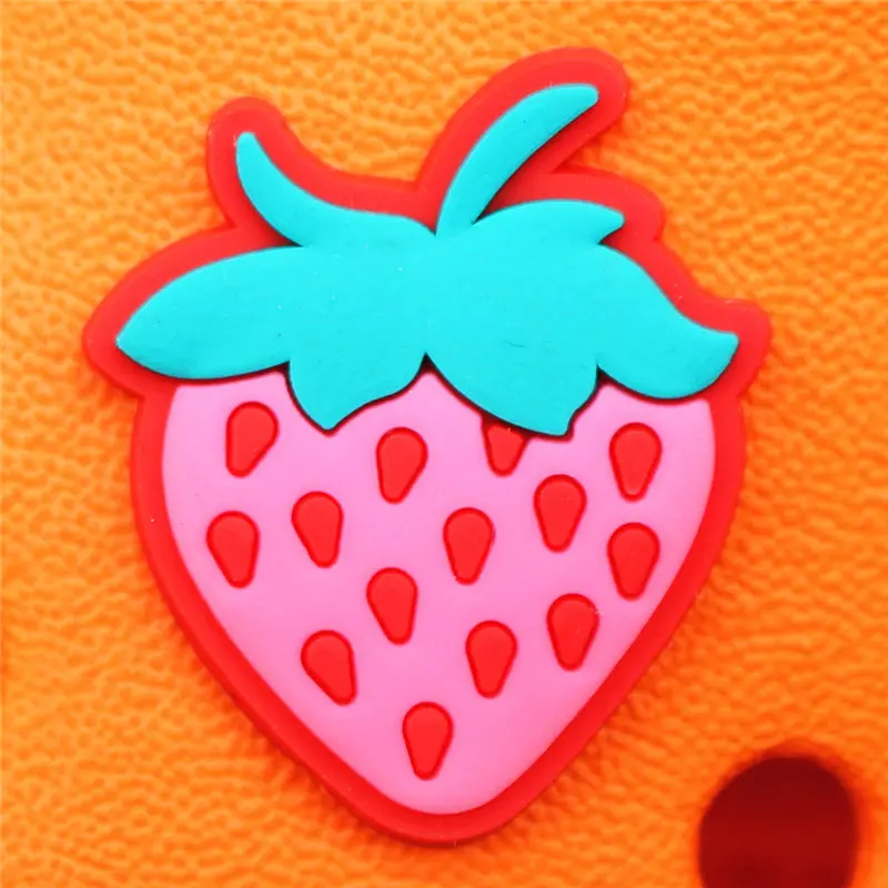 Cute Food Style Shoe Charms Accessories Coffee Chocolate Beer Banana Apple Shoes Buckle Decorations Fit Kids X-mas Party Gifts