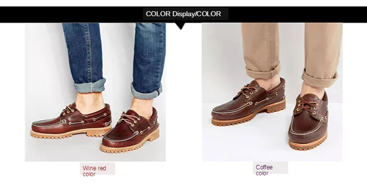 Fashion Genuine Leather Men's Loafers Soft Casual Shoes Moccasins Boat Shoes Platform Male Black Brown Lace-up Oxfords