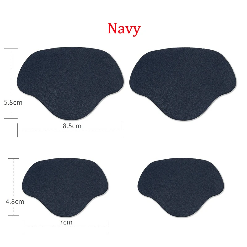 2 Pairs Sneakers Insoles Heel Repair Subsidy Viscose Shoe Hole Shoemaker Stickers for Shoes Sports Lining Sticky Heel Anti-Wear