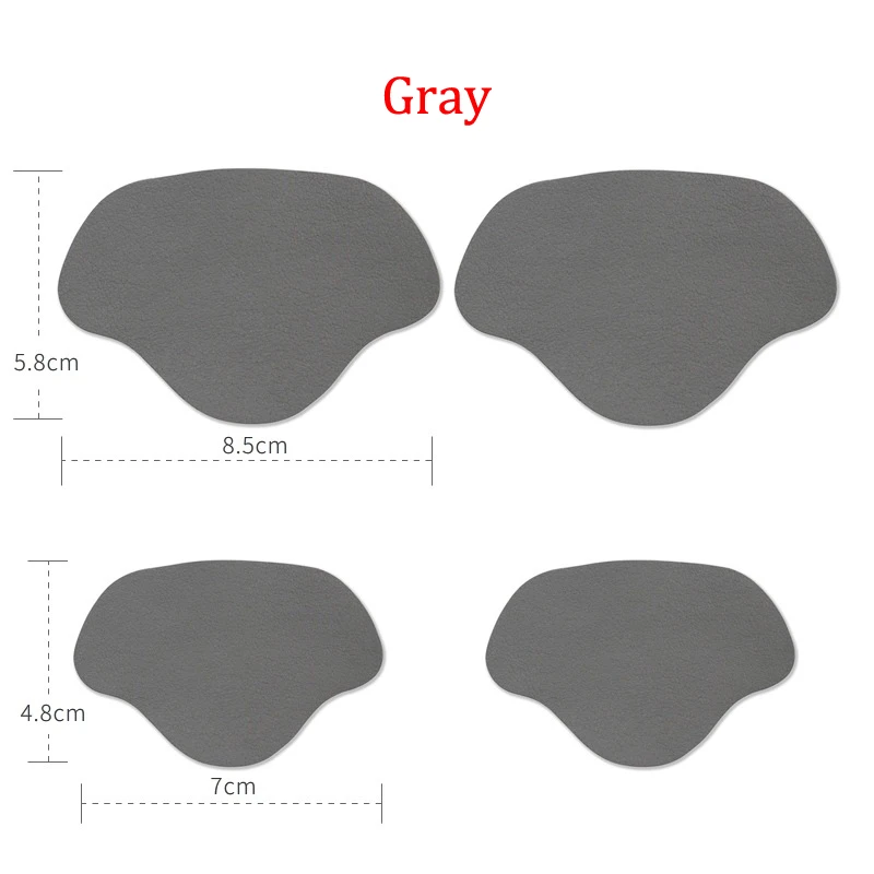 2 Pairs Sneakers Insoles Heel Repair Subsidy Viscose Shoe Hole Shoemaker Stickers for Shoes Sports Lining Sticky Heel Anti-Wear