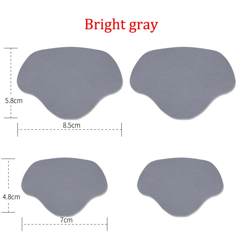 2 Pairs Sneakers Insoles Heel Repair Subsidy Viscose Shoe Hole Shoemaker Stickers for Shoes Sports Lining Sticky Heel Anti-Wear