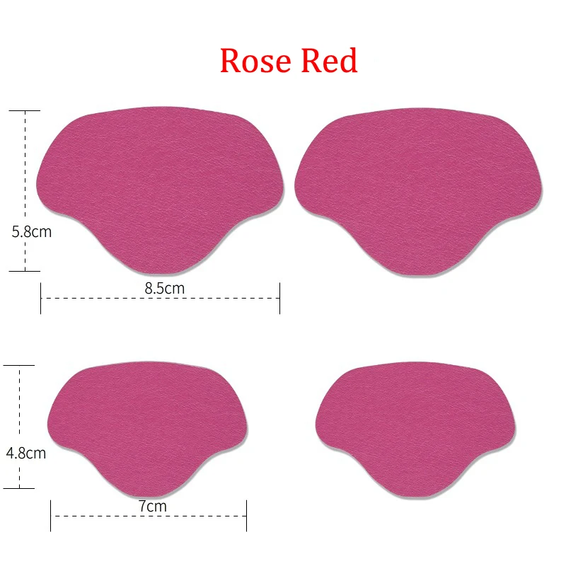2 Pairs Sneakers Insoles Heel Repair Subsidy Viscose Shoe Hole Shoemaker Stickers for Shoes Sports Lining Sticky Heel Anti-Wear