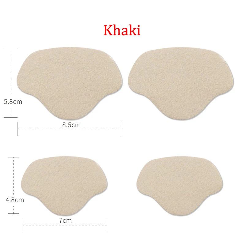 2 Pairs Sneakers Insoles Heel Repair Subsidy Viscose Shoe Hole Shoemaker Stickers for Shoes Sports Lining Sticky Heel Anti-Wear
