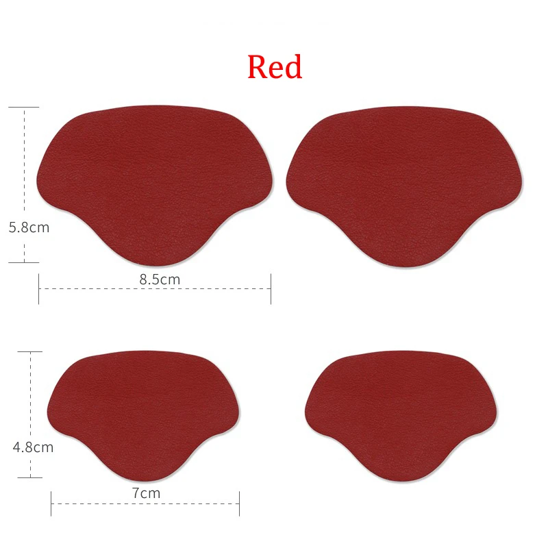 2 Pairs Sneakers Insoles Heel Repair Subsidy Viscose Shoe Hole Shoemaker Stickers for Shoes Sports Lining Sticky Heel Anti-Wear