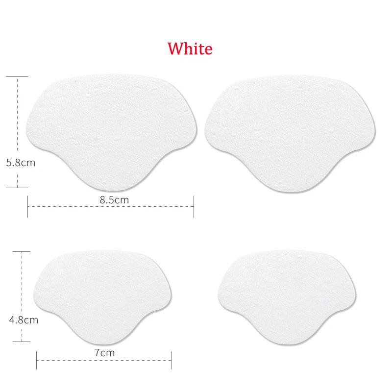 2 Pairs Sneakers Insoles Heel Repair Subsidy Viscose Shoe Hole Shoemaker Stickers for Shoes Sports Lining Sticky Heel Anti-Wear